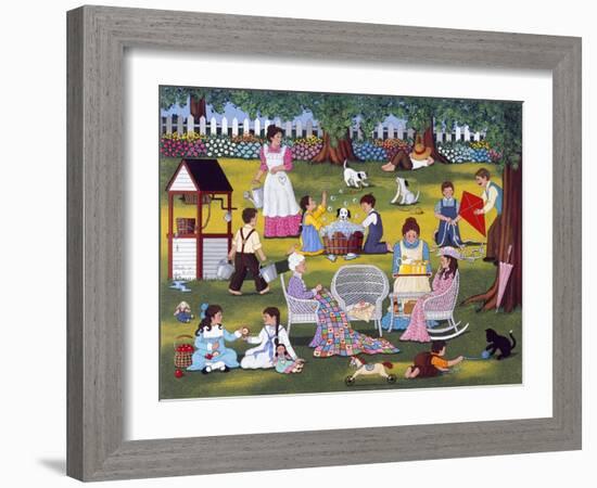 Cool Shade, and Lemonade-Sheila Lee-Framed Giclee Print