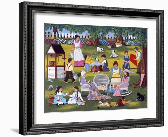 Cool Shade, and Lemonade-Sheila Lee-Framed Giclee Print