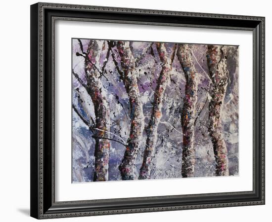 Cool Trees-Joseph Marshal Foster-Framed Art Print