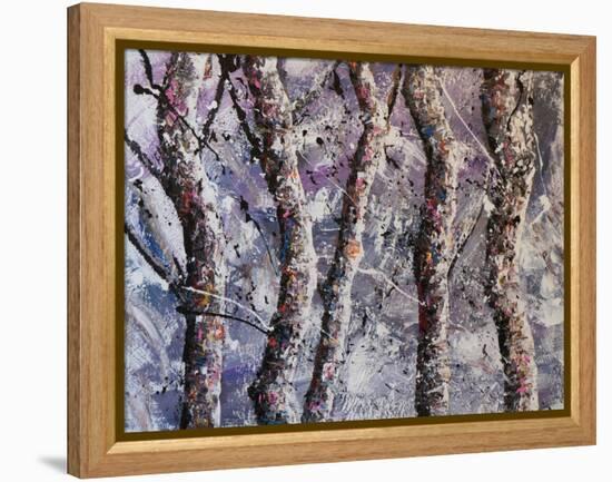 Cool Trees-Joseph Marshal Foster-Framed Stretched Canvas