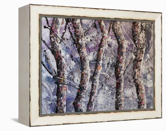 Cool Trees-Joseph Marshal Foster-Framed Stretched Canvas