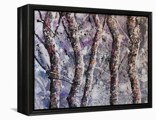 Cool Trees-Joseph Marshal Foster-Framed Stretched Canvas