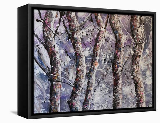 Cool Trees-Joseph Marshal Foster-Framed Stretched Canvas