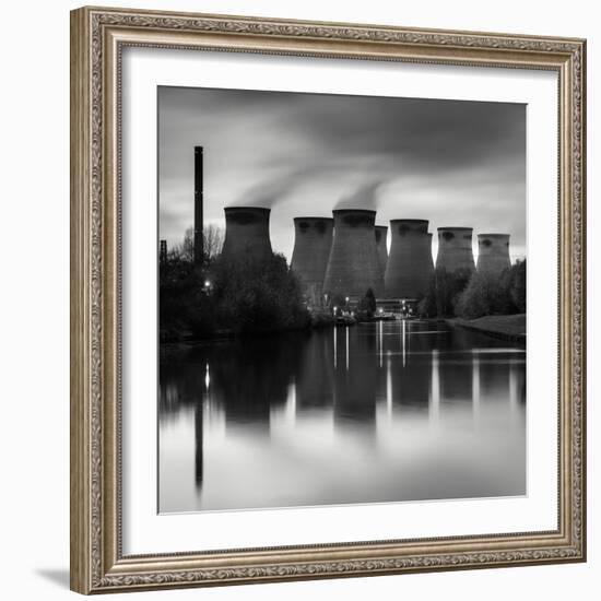 Cooling Tower at Power Station-Craig Roberts-Framed Photographic Print