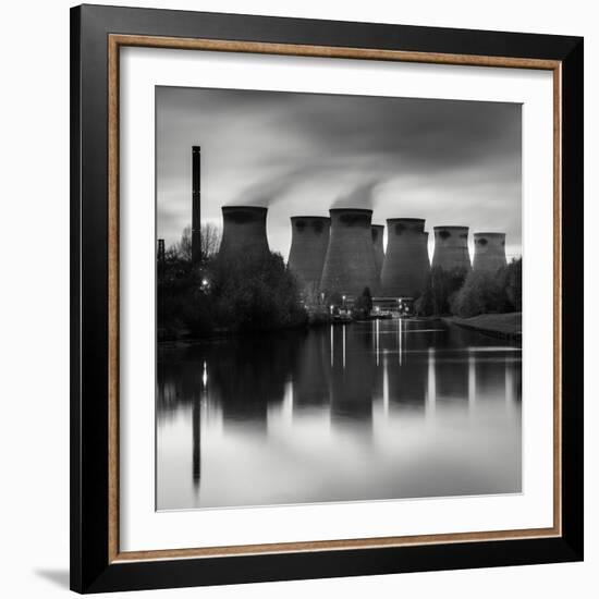 Cooling Tower at Power Station-Craig Roberts-Framed Photographic Print