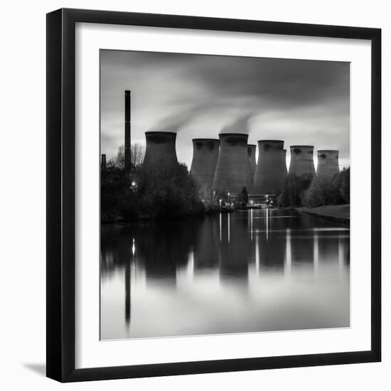 Cooling Tower at Power Station-Craig Roberts-Framed Photographic Print