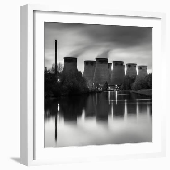 Cooling Tower at Power Station-Craig Roberts-Framed Photographic Print