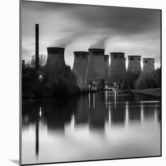 Cooling Tower at Power Station-Craig Roberts-Mounted Photographic Print