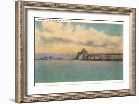 Cooper River Bridge, Charleston, South Carolina-null-Framed Art Print