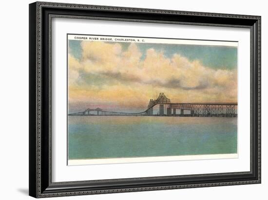 Cooper River Bridge, Charleston, South Carolina-null-Framed Art Print