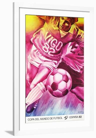 Copa del Mundo de Futbol 82-Jacques Monory-Framed Collectable Print