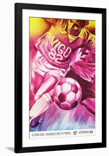 Copa del Mundo de Futbol 82-Jacques Monory-Framed Collectable Print