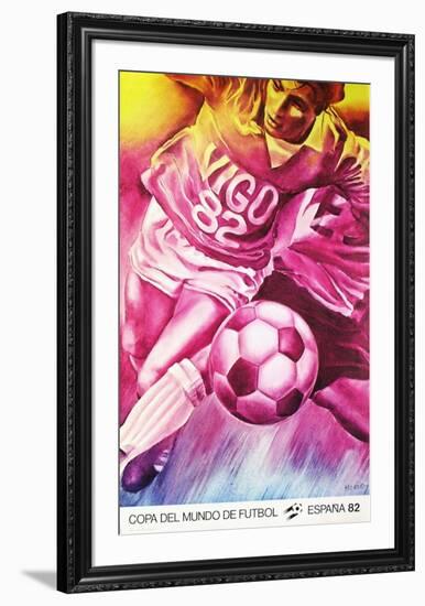 Copa del Mundo de Futbol 82-Jacques Monory-Framed Collectable Print