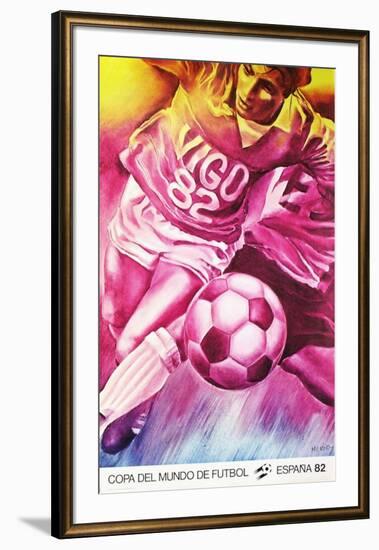 Copa del Mundo de Futbol 82-Jacques Monory-Framed Collectable Print