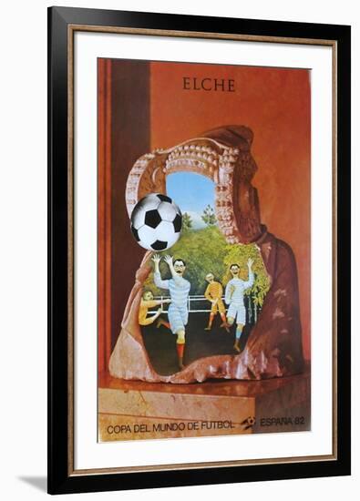 Copa del Mundo de Futbol 82-Jiri Kolar-Framed Collectable Print