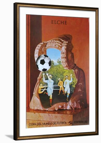 Copa del Mundo de Futbol 82-Jiri Kolar-Framed Collectable Print