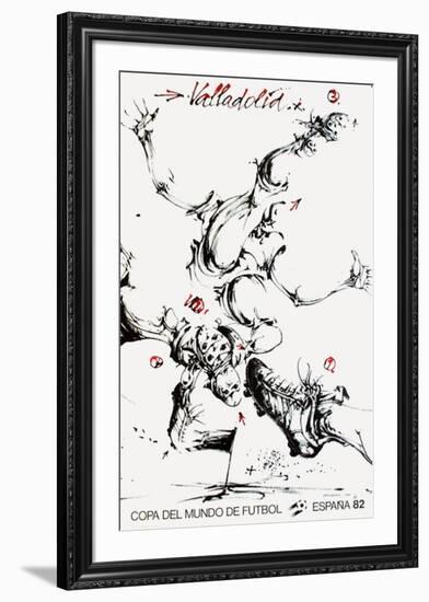 Copa del Mundo de Futbol 82-Vladimir Velickovic-Framed Collectable Print