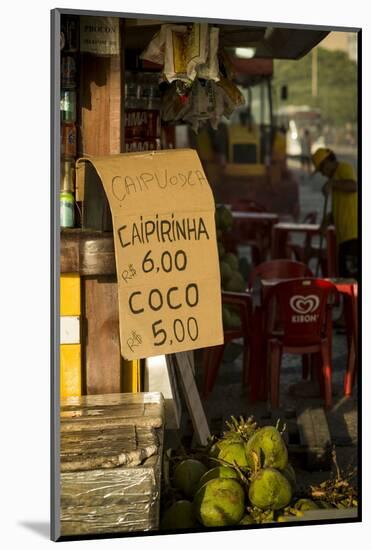 Copacabana Beach at Dawn, Rio De Janeiro, Brazil, South America-Ben Pipe-Mounted Photographic Print