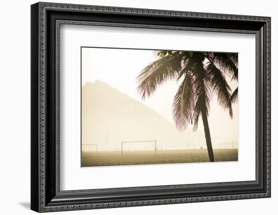 Copacabana Beach at Dawn, Rio De Janeiro, Brazil, South America-Ben Pipe-Framed Photographic Print