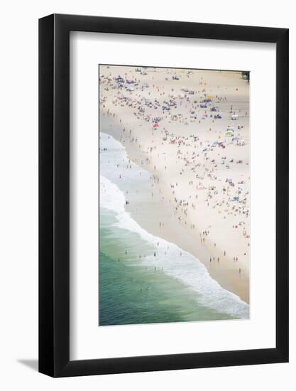 Copacabana Beach, Rio De Janeiro, Brazil, South America-Alex Robinson-Framed Photographic Print