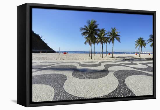 Copacabana Beach, Rio De Janeiro-luiz rocha-Framed Premier Image Canvas