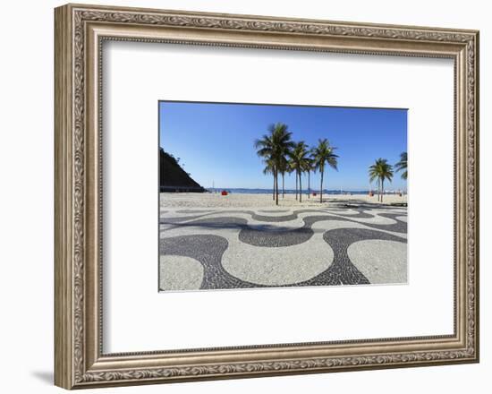 Copacabana Beach, Rio De Janeiro-luiz rocha-Framed Photographic Print