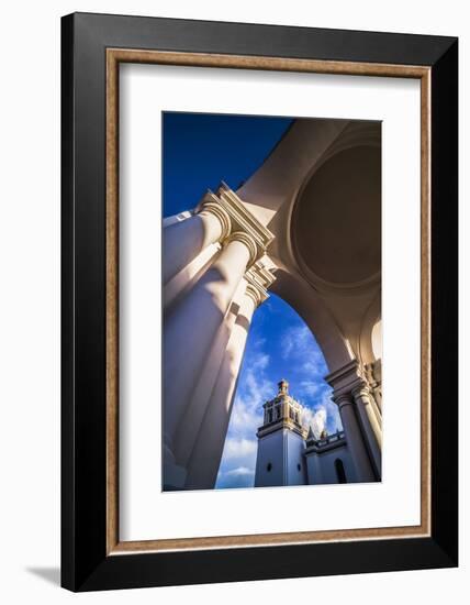 Copacabana Cathedral (Basilica of Our Lady of Copacabana) at Sunset, Copacabana, Bolivia-Matthew Williams-Ellis-Framed Photographic Print