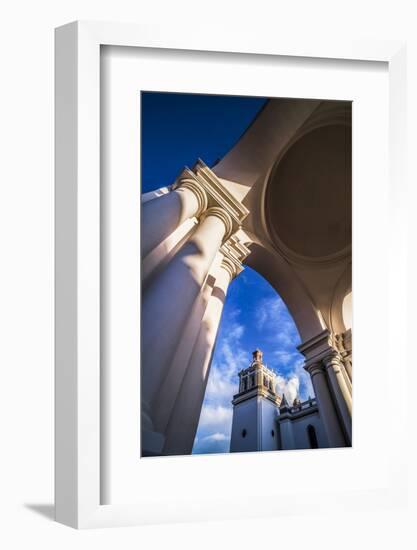 Copacabana Cathedral (Basilica of Our Lady of Copacabana) at Sunset, Copacabana, Bolivia-Matthew Williams-Ellis-Framed Photographic Print