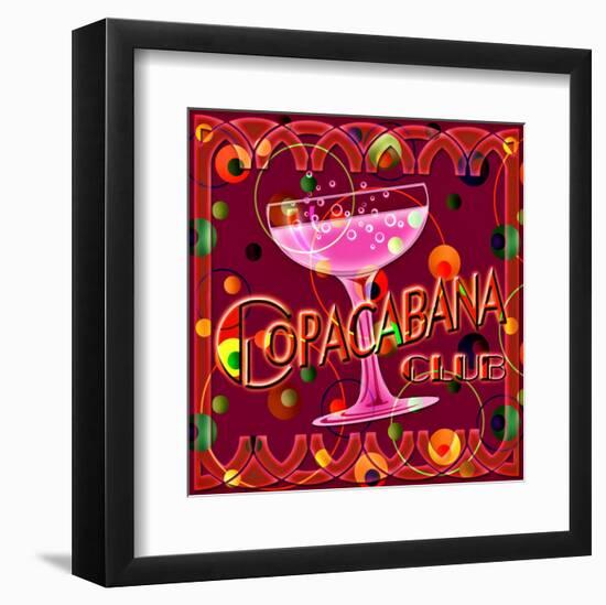 Copacabana Club-null-Framed Giclee Print