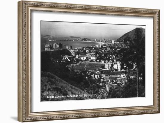 Copacabana, Rio De Janeiro, Brazil, C1937-null-Framed Giclee Print