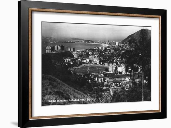 Copacabana, Rio De Janeiro, Brazil, C1937-null-Framed Giclee Print