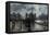 Copenhagen by Night-Paul Fischer-Framed Premier Image Canvas