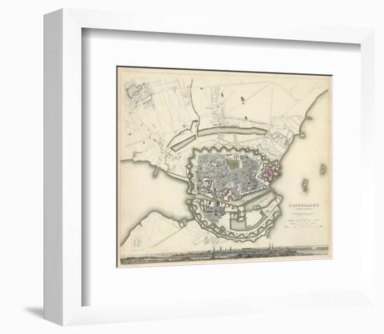 Copenhagen, Denmark, c.1837-null-Framed Art Print