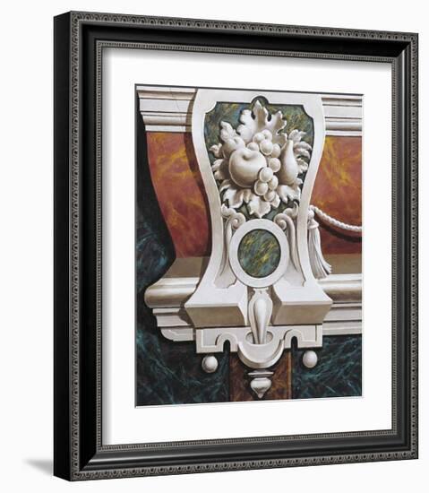 Copenhagen Fresco II (small)-Joaquin Moragues-Framed Art Print