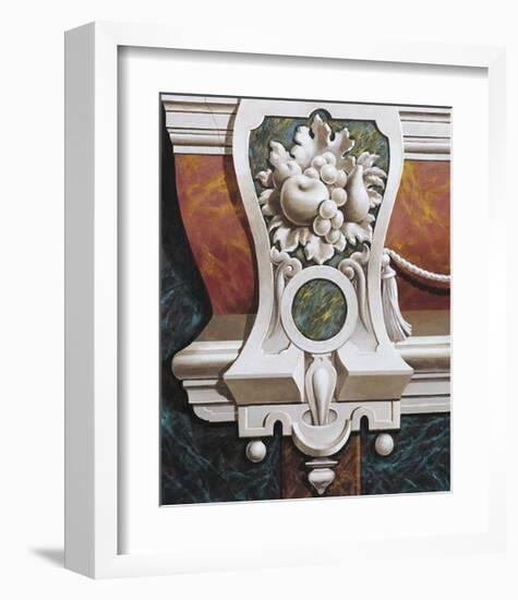 Copenhagen Fresco II (small)-Joaquin Moragues-Framed Art Print