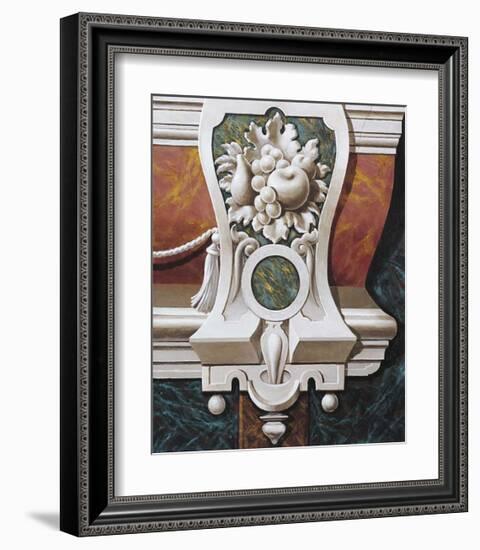 Copenhagen Fresco III (small)-Joaquin Moragues-Framed Art Print