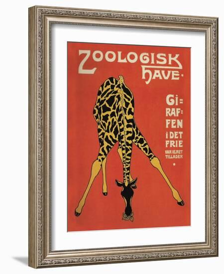 Copenhagen Zoo-Vintage Lavoie-Framed Giclee Print