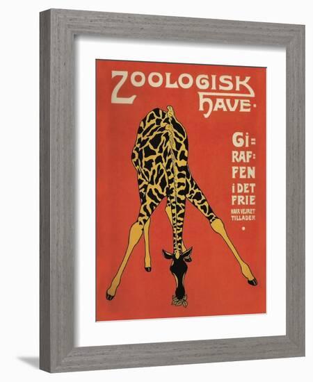 Copenhagen Zoo-Vintage Lavoie-Framed Giclee Print