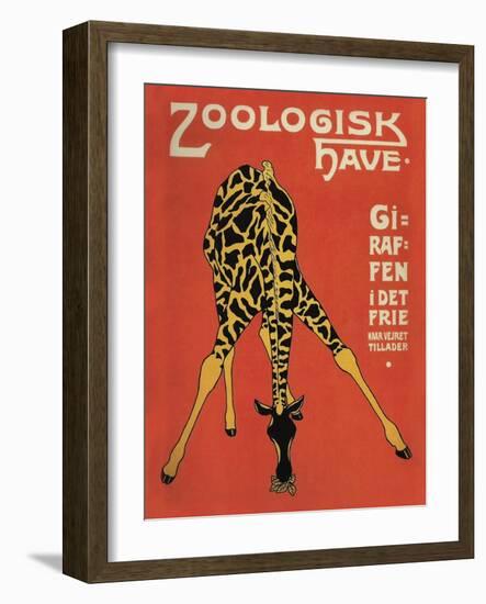 Copenhagen Zoo-Vintage Lavoie-Framed Giclee Print