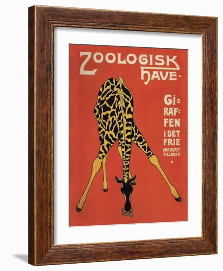 Copenhagen Zoo-Vintage Lavoie-Framed Giclee Print