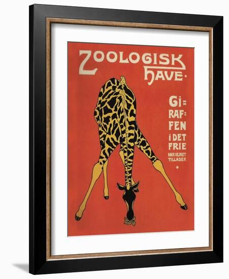 Copenhagen Zoo-Vintage Lavoie-Framed Giclee Print