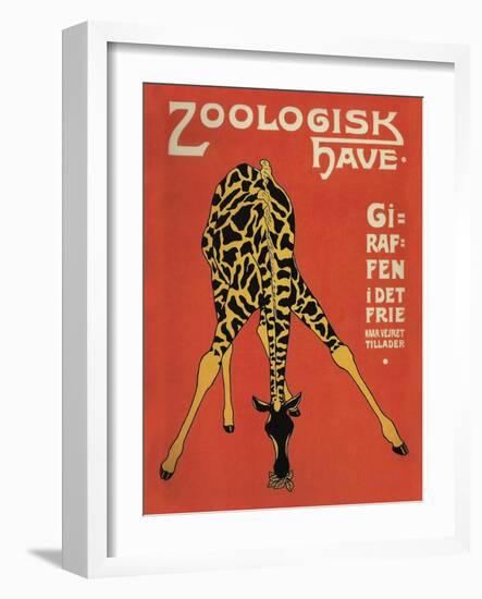 Copenhagen Zoo-Vintage Lavoie-Framed Giclee Print