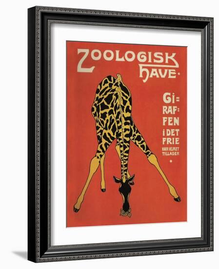 Copenhagen Zoo-Vintage Lavoie-Framed Giclee Print