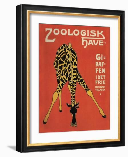 Copenhagen Zoo-Vintage Lavoie-Framed Giclee Print