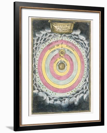 Copernican Solar System, 1690 Artwork-Detlev Van Ravenswaay-Framed Photographic Print