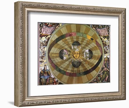 Copernican Universe-null-Framed Giclee Print