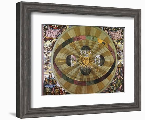 Copernican Universe-null-Framed Giclee Print