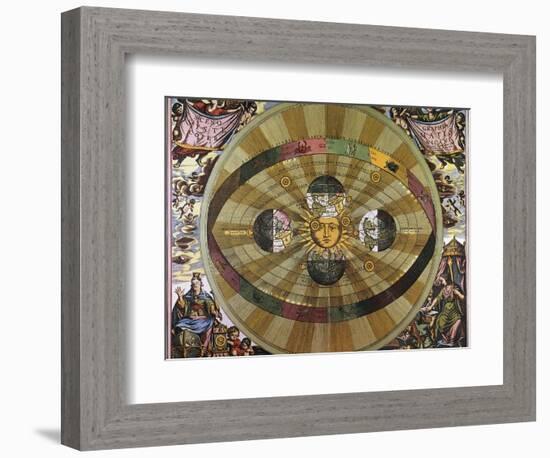 Copernican Universe-null-Framed Giclee Print