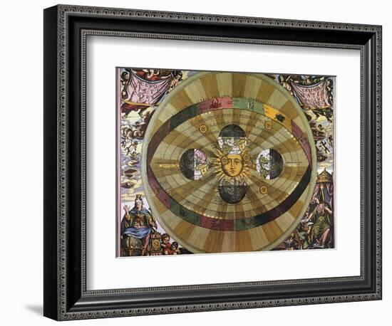 Copernican Universe-null-Framed Giclee Print