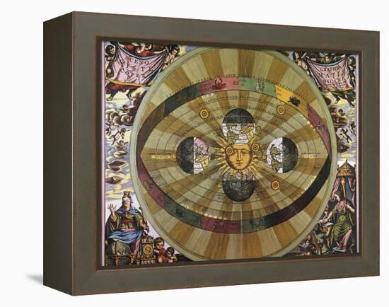 Copernican Universe-null-Framed Premier Image Canvas